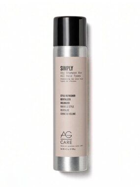 AG Care SIMPLY Dry Shampoo for All Hair Types - Style Refresher - 4.2 oz
